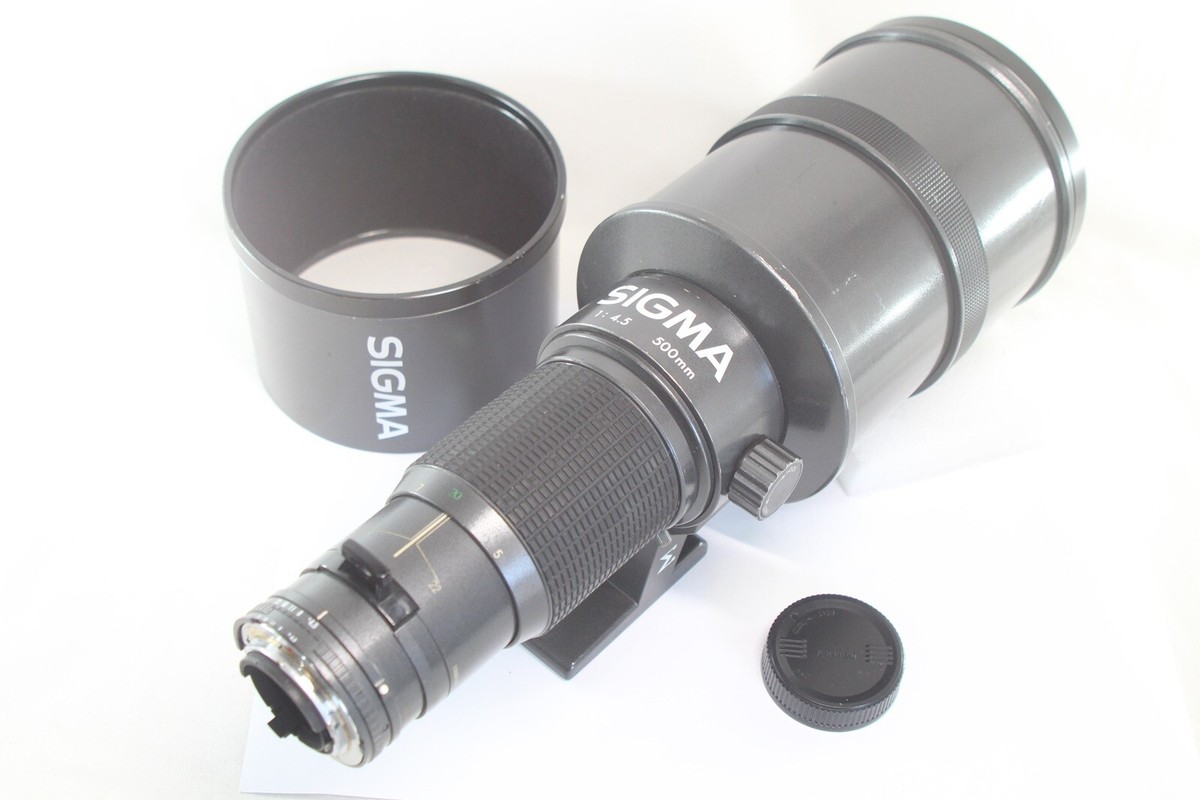 Sigma APO 500mm F/4.5 Multi Coated MF Zoom Lens for Nikon Ai Sigma APO 500mm F/4.5 Multi Coated MF Zoom Lens for Nikon Ai