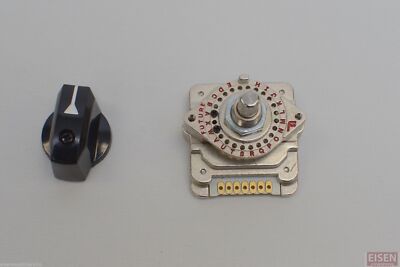 Rotary Select Switch NDS01J  cross ref: Tosoku DPN01 020J16R 15-deg step