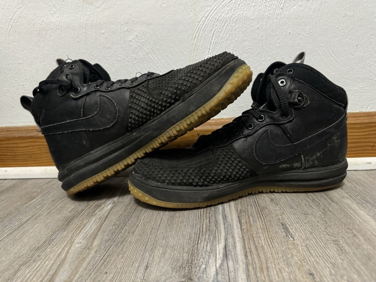 Size 11.5 - Nike Lunar Force 1 Duckboot Black Gum | eBay