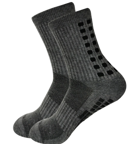 Sports Socks Anti-slip Hospital skid Soccer Basketball football PVC grip dots AU - Picture 4 of 22