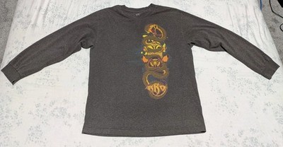 WWE Authentic Randy Orton RKO Viper Long Sleeve T-Shirt Mens L Back Hit FLAW