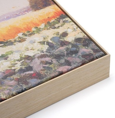 Canvas Floating Frame for 30x40 Abstract Art,1.5'' Deep DIY Metal Floater Frames