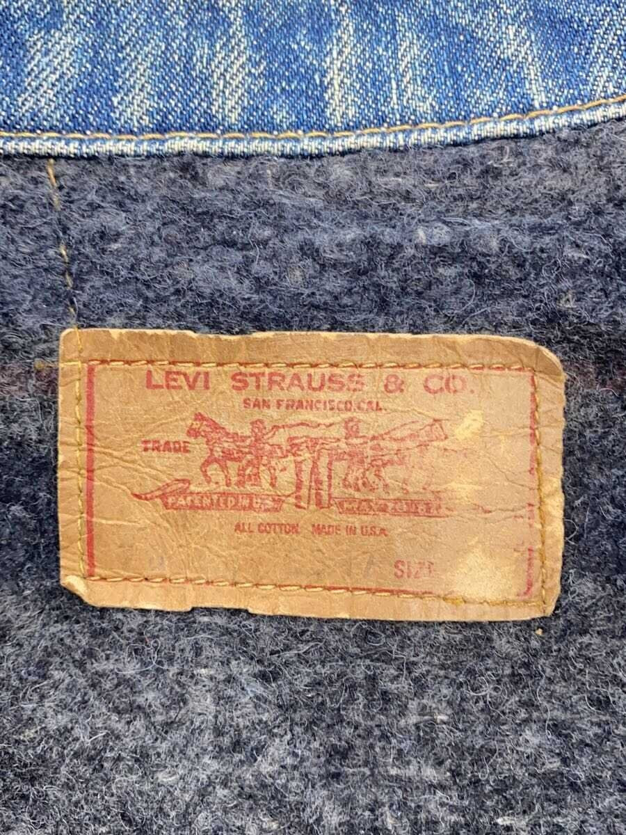 Levi's G Jacket Vintage 70s ~ 70505-0317 Denim Blanket SIZE Levi's G Jacket Vintage 70s ~ 70505-0317 Denim Blanket SIZE