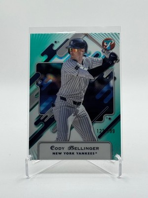 2025 Topps Pristine, Aqua, Cody Bellinger, /199, 120