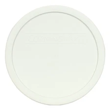 Corningware 1.5qt French White Plastic Lid Dishwasher Safe for Microwave Use