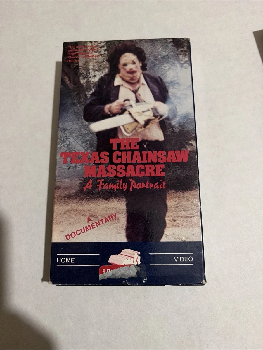 The Texas Chainsaw Massacre VHS Tapes for sale - eBay