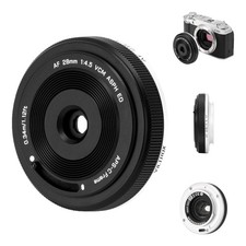 VILTROX AF 28mm F4.5 f/4.5 XF Pancake Lens for Fuji X APS-C