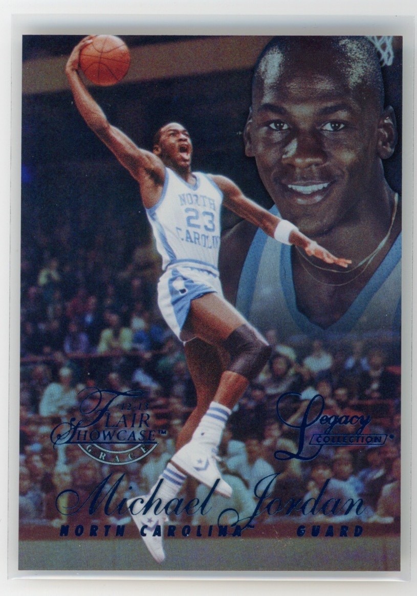 2012-2013 Fleer Retro Michael Jordan Flair Showcase Legacy Collection 7/150!