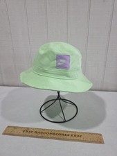 NWT Nike Kids Youth 1 Size Apex Bucket Sun Hat Green/Purple Has Some Light Marks