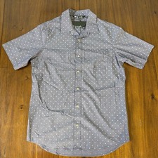 Travis Matthew Short Sleeve Button Down Blue ...
