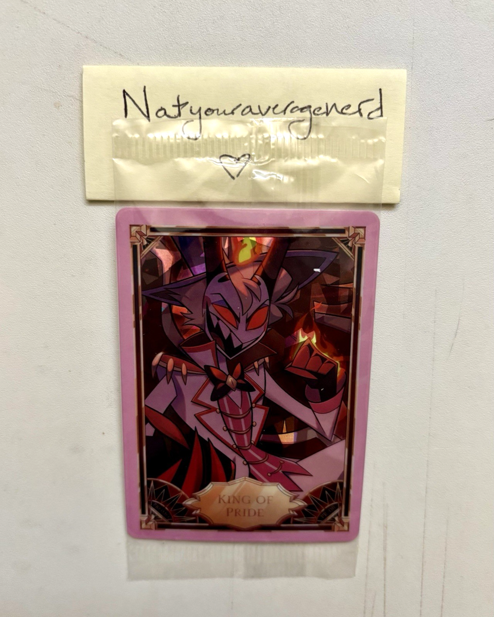 NEW 2024 Hazbin Hotel TCG Promo Card 06 KING OF PRIDE Cracked Ice