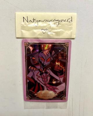 NEW 2024 Hazbin Hotel TCG Promo Card 06 KING OF PRIDE Cracked Ice