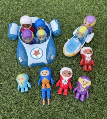 Go Jetters Toys Figuren & Fahrzeuge Kunststoff Magazin Figur Konvolut CBeebies
