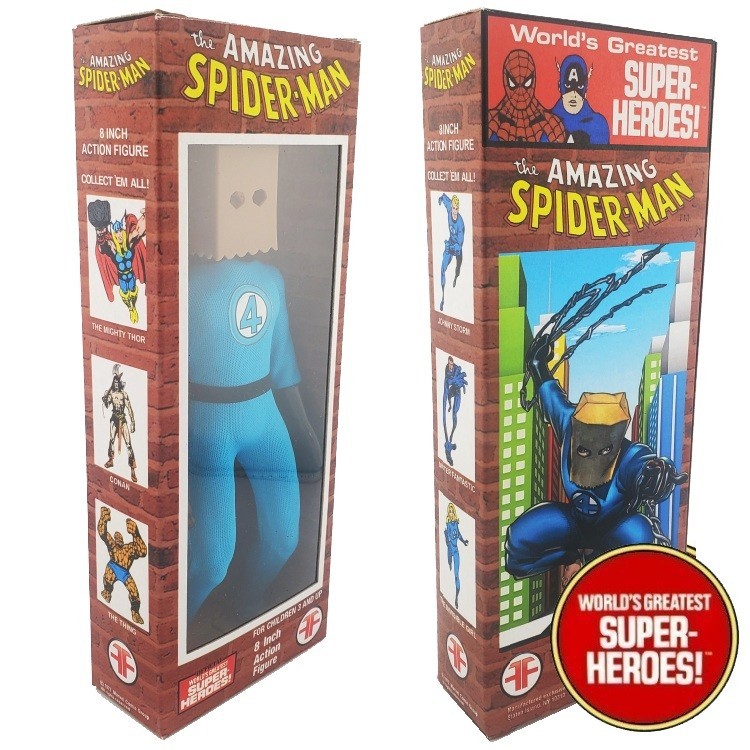 Mego Spider-Man Bombastic Baghead Fantastic Four Custom WGSH 8