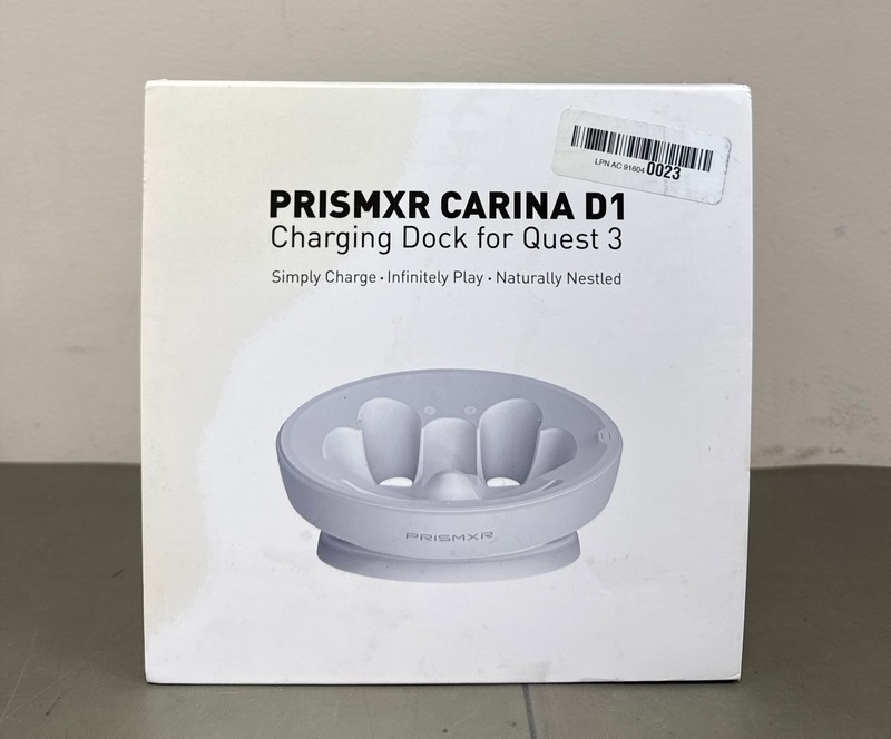 PRISMXR Carina D1 Magnetic Charging Dock Compatible with Meta Quest 3, Effortles