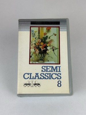Semi Classics 8 Music & Media Cassette Vintage Stereo 8 Maxell UD-I Rare