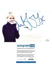 Duffy Signed Autographed 8x10 Photo Singer ACOA