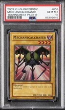 2003 YU-GI-OH! PROMO TP3-TOURNAMENT PACK 3 #003 MECHANICALCHASER PSA 10
