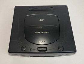 Sega Saturn Black Console MK-80000A w/ 2 Controllers and 12 Game Discs Bundle