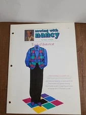 Sewing with Nancy Vested Interest Booklet by Nancy Zieman 19 Pages