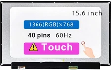 15.6" LCD Screen for HP Pavilion 15-CW0055NR HD 40pin Touch Display