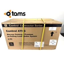 New Sealed JBL Control 47HC In-Ceiling Loudspeaker System (Qty 2 per box)