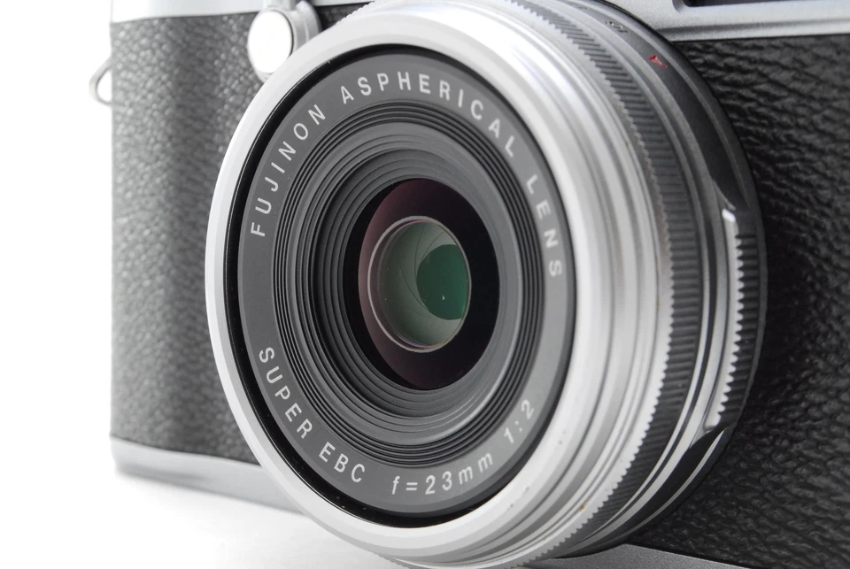 [MINT w/charger] Fujifilm FinePix X100 12.3MP Digital Camera Silver From JAPAN - Image 3 of 4