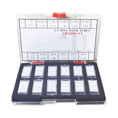 #ad 70Pcst Watch Band Strap Pressure Pins Tubes Kit Repair Tools For Watchmakers $18.88