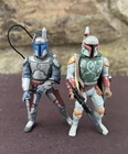 Vintage 1996 STAR WARS Power Of The Force Boba Fett & Jango Action Figure Lot