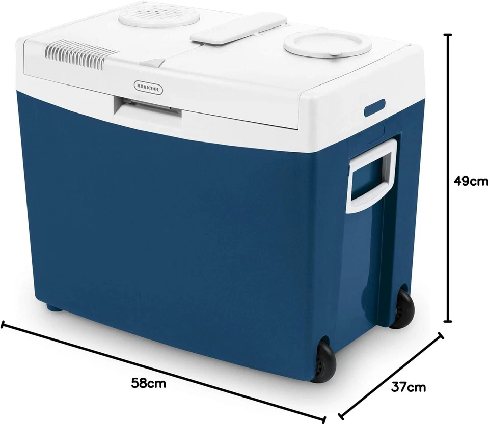 MT35W Frigorifero Portatile Elettrico, 34 L, Mini Frigo per Auto, Camion, Barca - Immagine 4 di 4