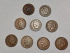 New ListingIndian Head Penny 1875-1906: Lot of 9