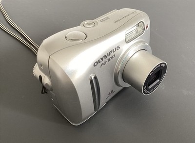 Olympus FE-100 4.0MP Compact Digital Camera Silver Tested