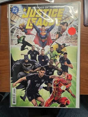 DC COMICS JUSTICE LEAGUE  - HEROES OF THE PITCH VOL. 1 NUMBER 1 JUNE 2026