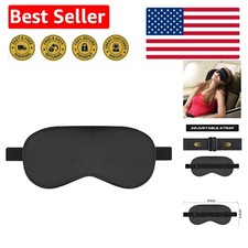 Luxury Silk Sleep Mask - Adjustable Eye Cover for Uninterrupted Sleep  Naps