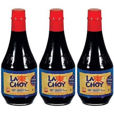 Soy Sauce 10 Oz (Pack of 3)