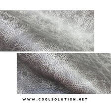 West Silver Cowhide Leather Sheet   Premium Smooth Leather 1.1  1.3mm for Upholst