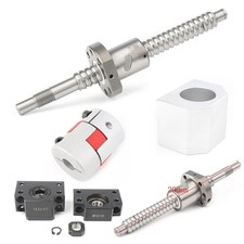 Ball Screw 1SET SFU1605 w/ Nut L250-1550MM  BK/BF12 Support  CNC Nut Housing