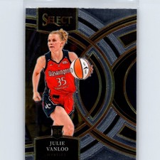 2024 Panini Select WNBA Julie Vanloo Rookie #160 Washington Mystics