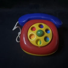 Vintage Extremely Rare VHTF Spielstabil Telephone Activity Toy Baby Einstein