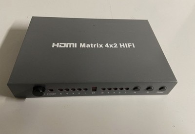 EXCELVAN HDMI MATRIX 4X2 HIFI HDMI Splitter, Top Zustand