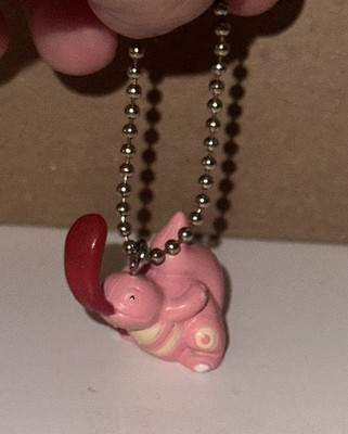 VTG Bandai Lickitung Swing Keychain Mini Figure Japan Gashapon Pokemon 90s RARE!