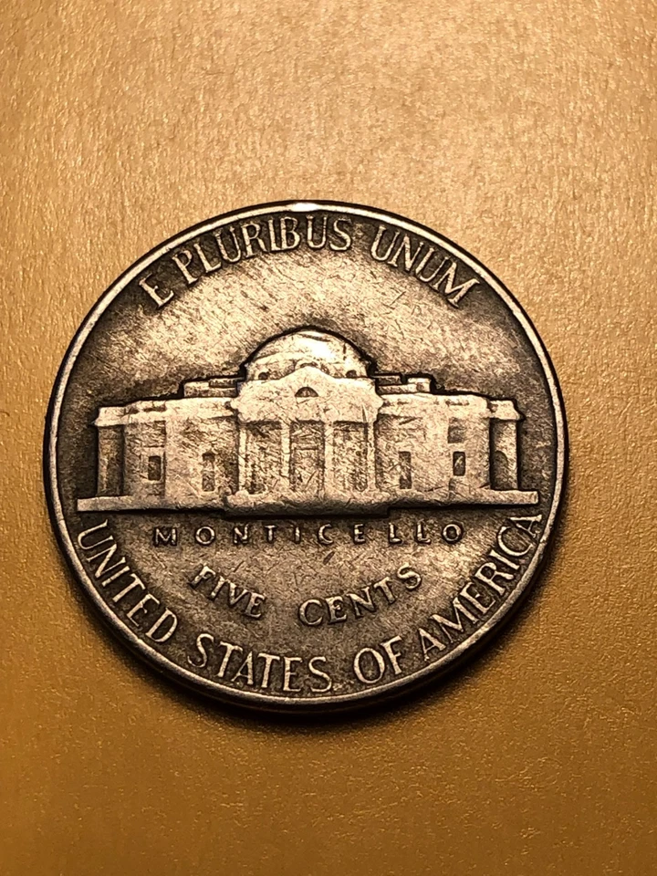 1950-P Jefferson Nickel, Nice Circ, Lot 43341, Free Shipping - Image 2 of 2