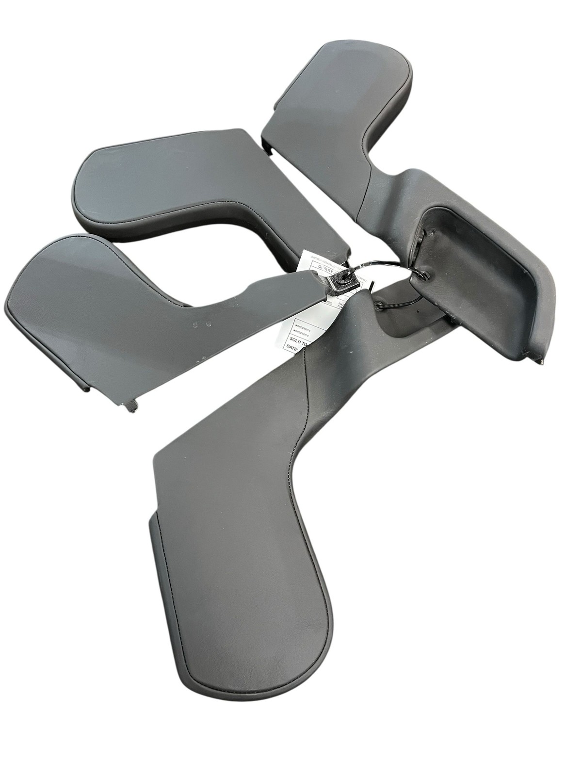 2015-2020 BENTLEY BENTAYGA Rear Seat Belt Buckle Trim Cover Panel Set 36a885788