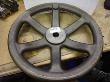 Cast iron Hand wheel handle 12" dia 22.5mm bore