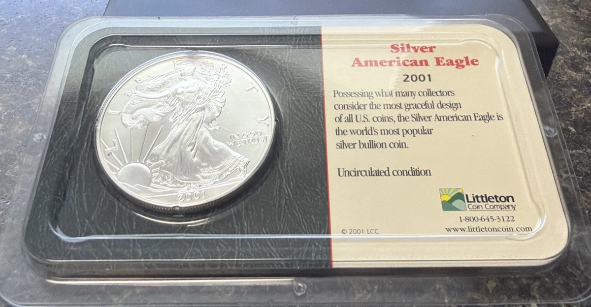 American Eagle 2001 Silver Bullion Coins for sale | eBay