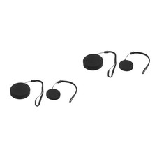 4 pcs Telescope Lens Cap, Rubber Dust Cover for 1.3.7"  2" Eyepiece
