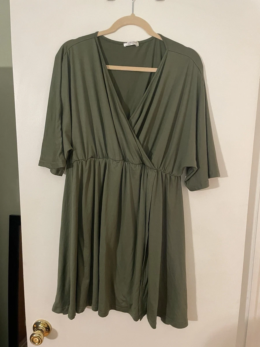 3/4 Sleeve Green Dresses for Women for sale | eBay