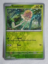 Toedscool [Reverse Holo] #25 Prices | Pokemon Scarlet & Violet | Pokemon  Cards