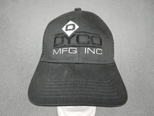 Port Authority Gray DYCO MFG INC Logo Embroidered Mesh Back Trucker Hat