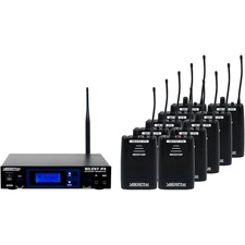 VocoPro SilentPA-SEMINAR10 16-Channel UHF Wireless Audio System  900-927.2mHz Bl